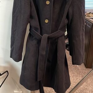 Coach wool coat - size XL-black